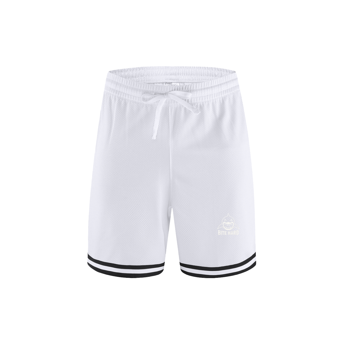 Classic Stripe Trim Basketball Shorts - SHARKY