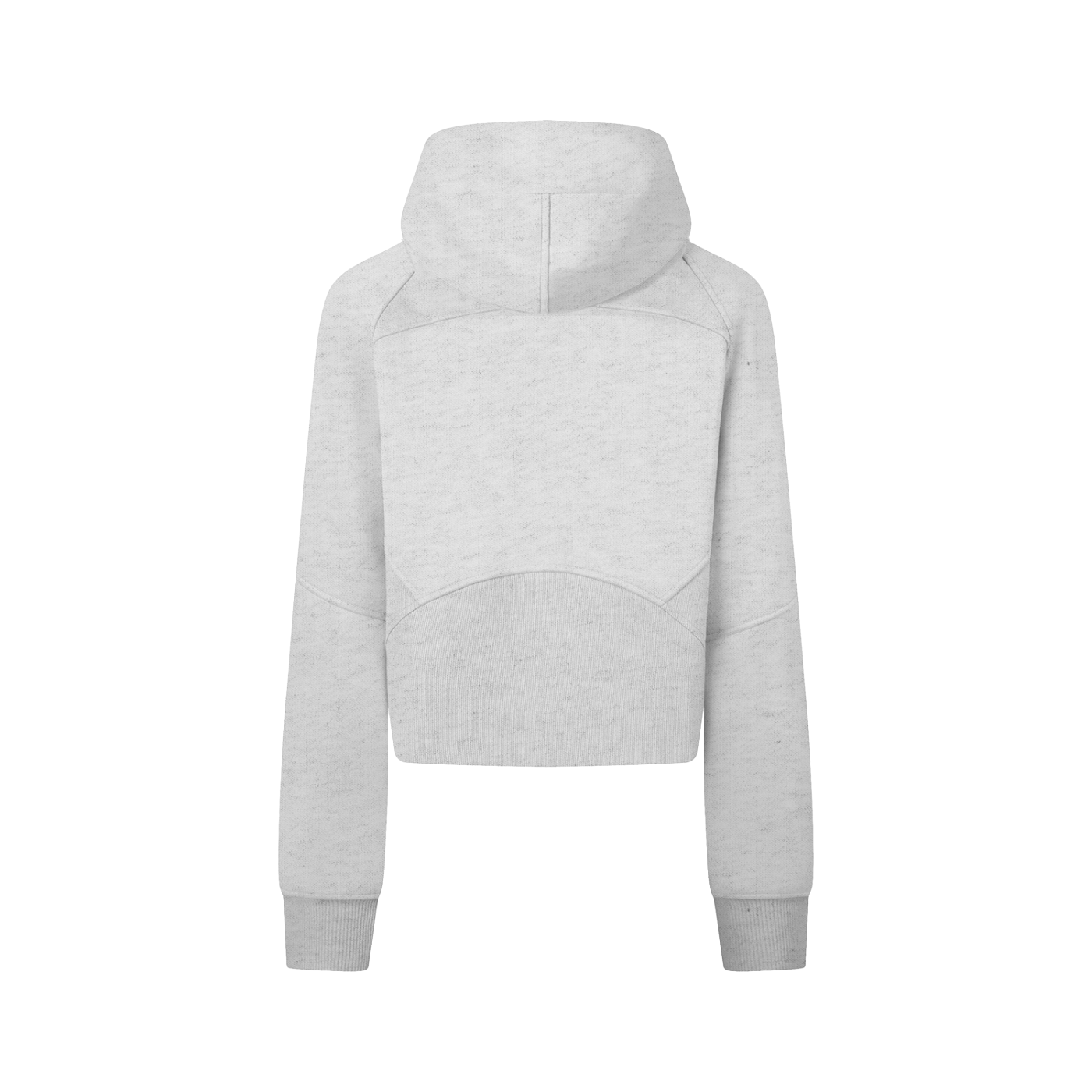 Women's Cropped Zip-Through Hoodie - SHARKY