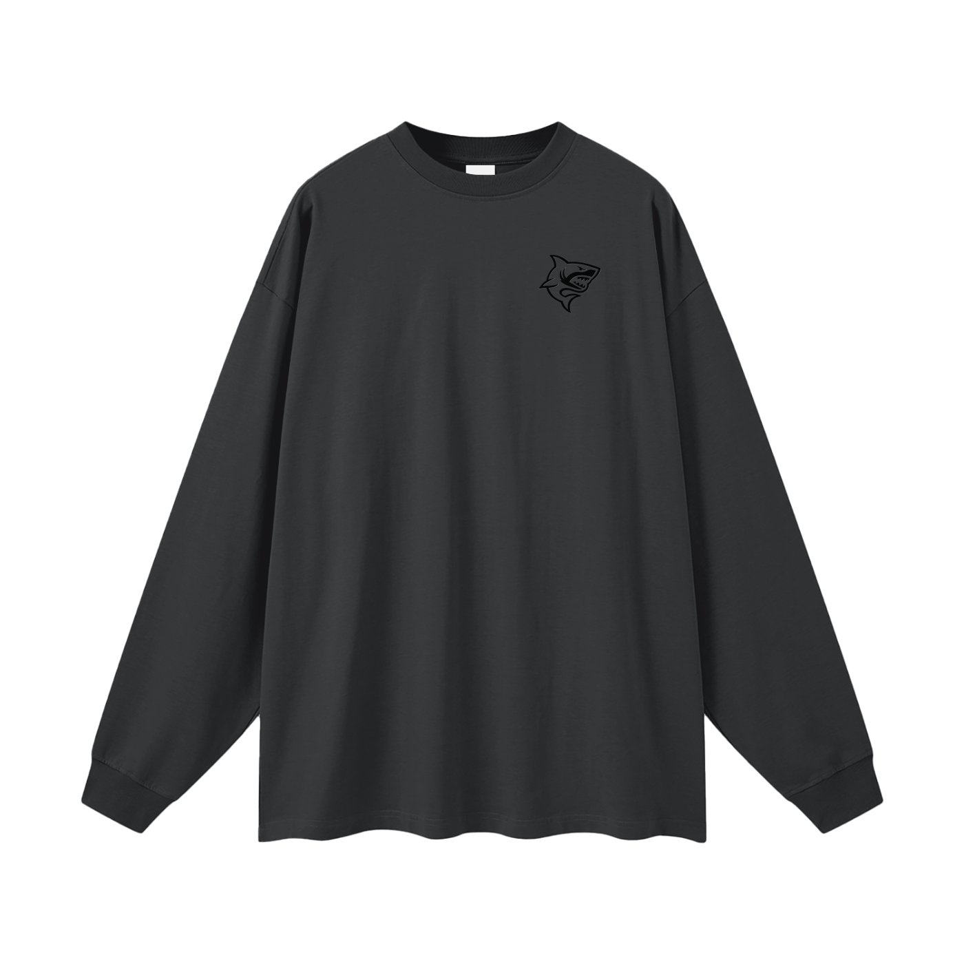 Oversized Unisex Long Sleeve T-Shirt - SHARKY