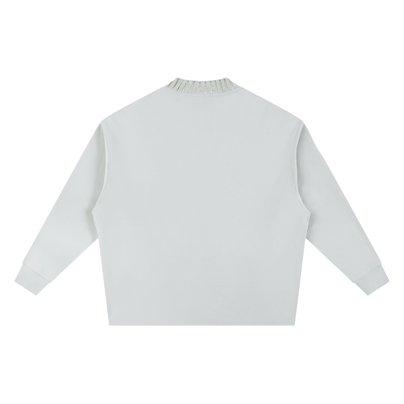 Knitted Round Neck Oversize Sweatshirt - SHARKY