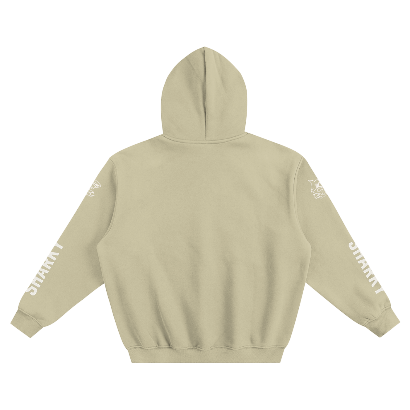 Fleeced Boxy Hoodie - SHARKY