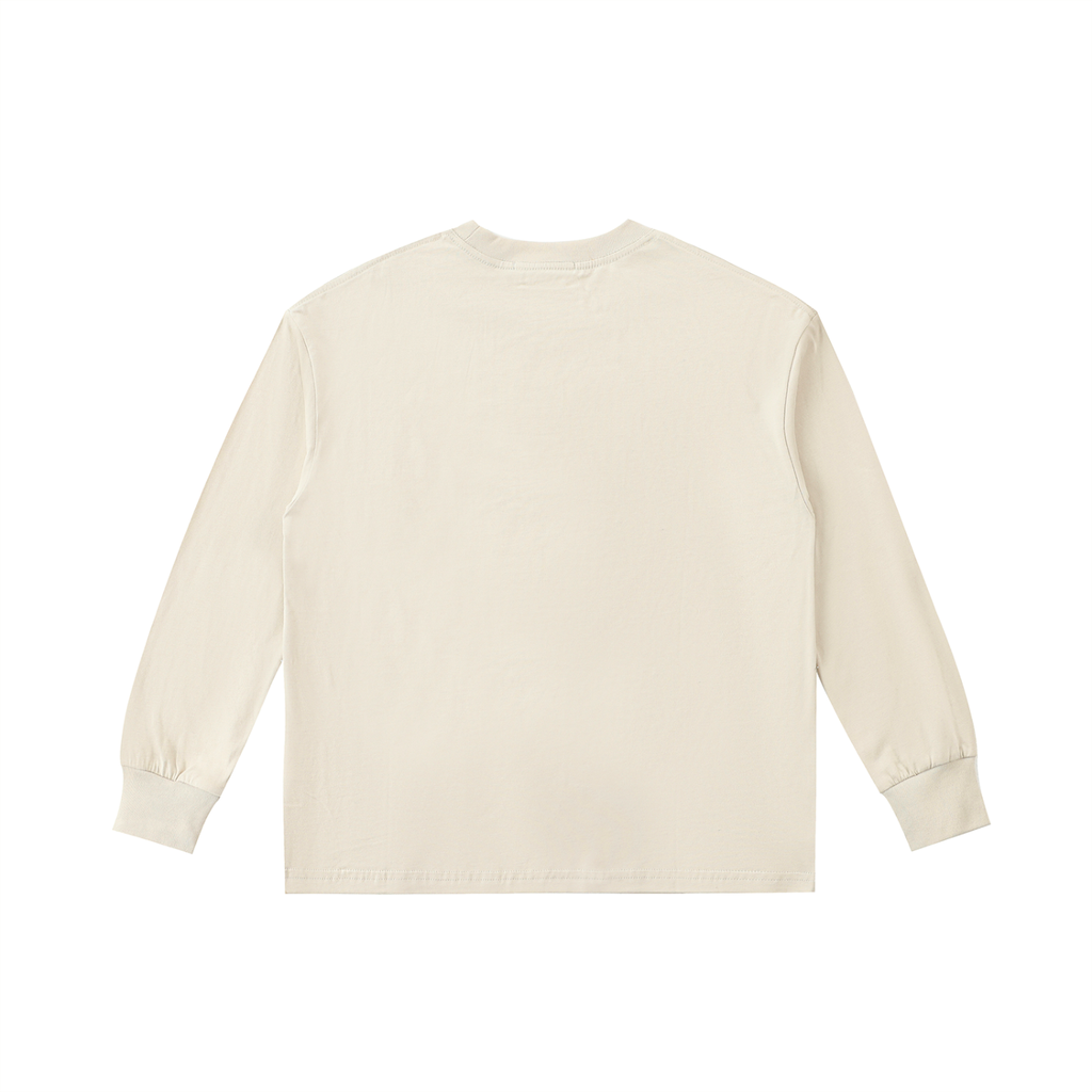 Kids' Quick-Dry Cotton Long-Sleeve Tee - SHARKY