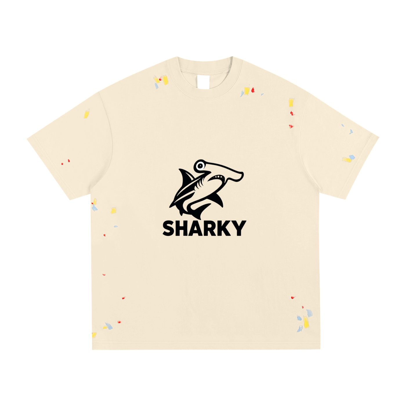 Paint Splatter T-Shirt - SHARKY