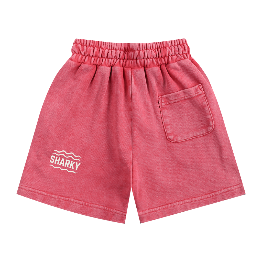 Snow Washed Kids' Shorts - SHARKY