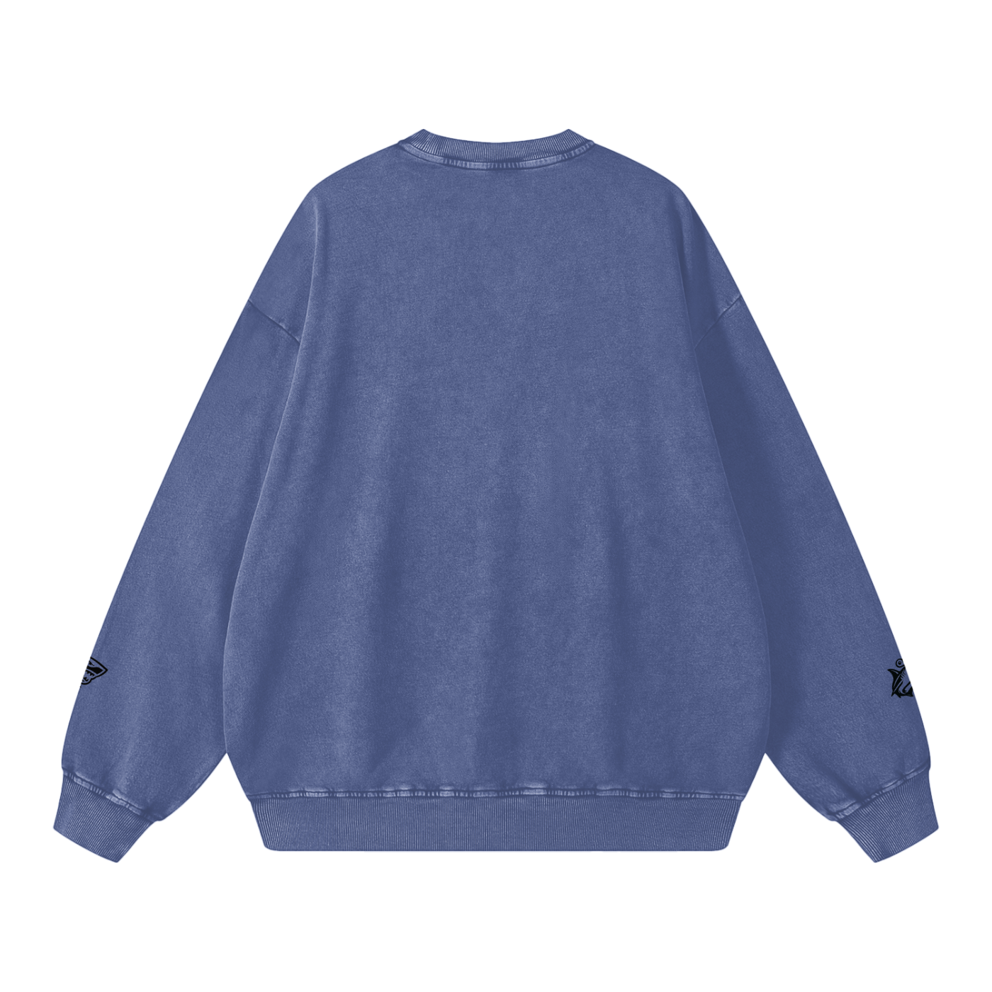 Snow Washed Oversized Sweatshirt - SHARKY