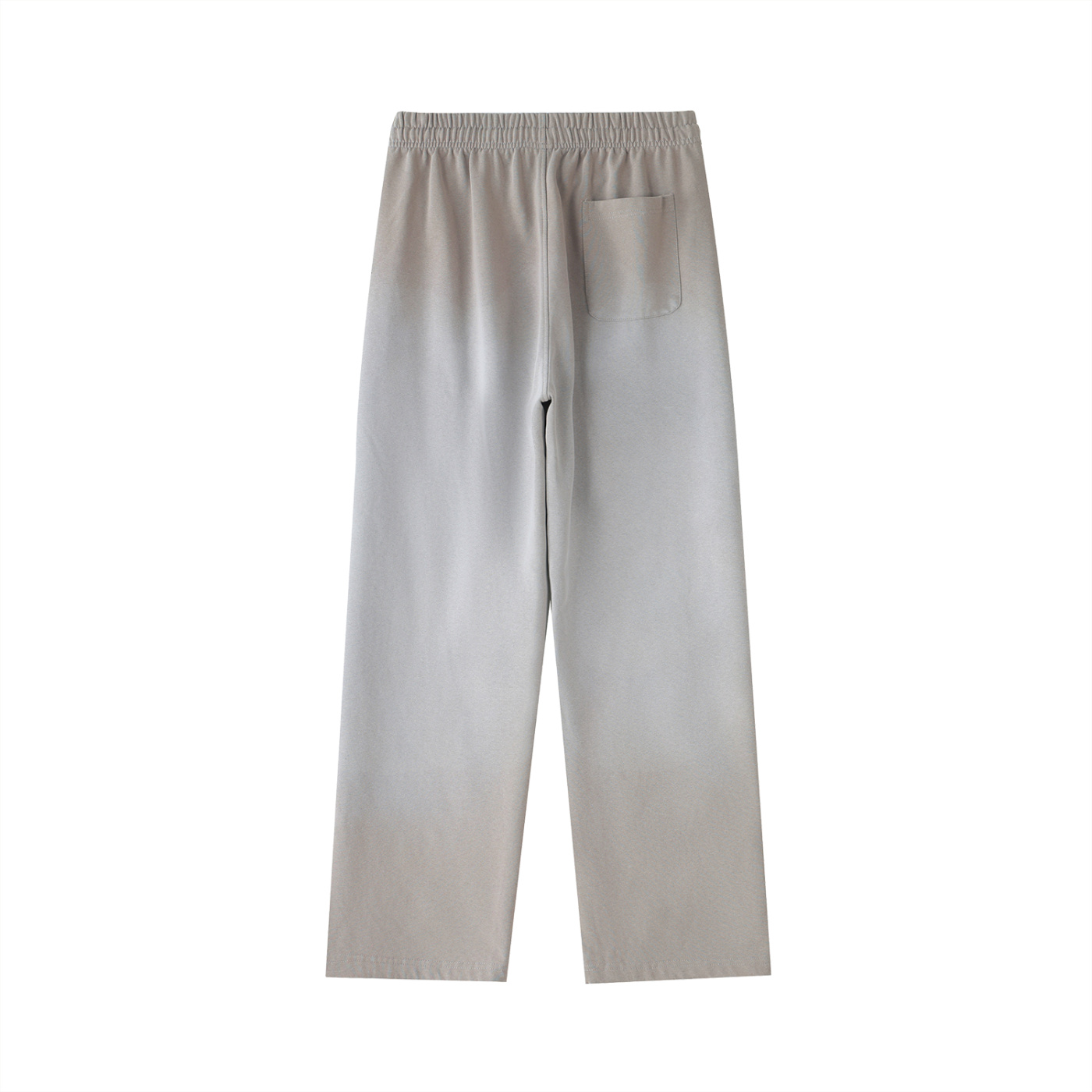 Vintage Washed Gradient Straight-Leg Sweatpants ODMPOD