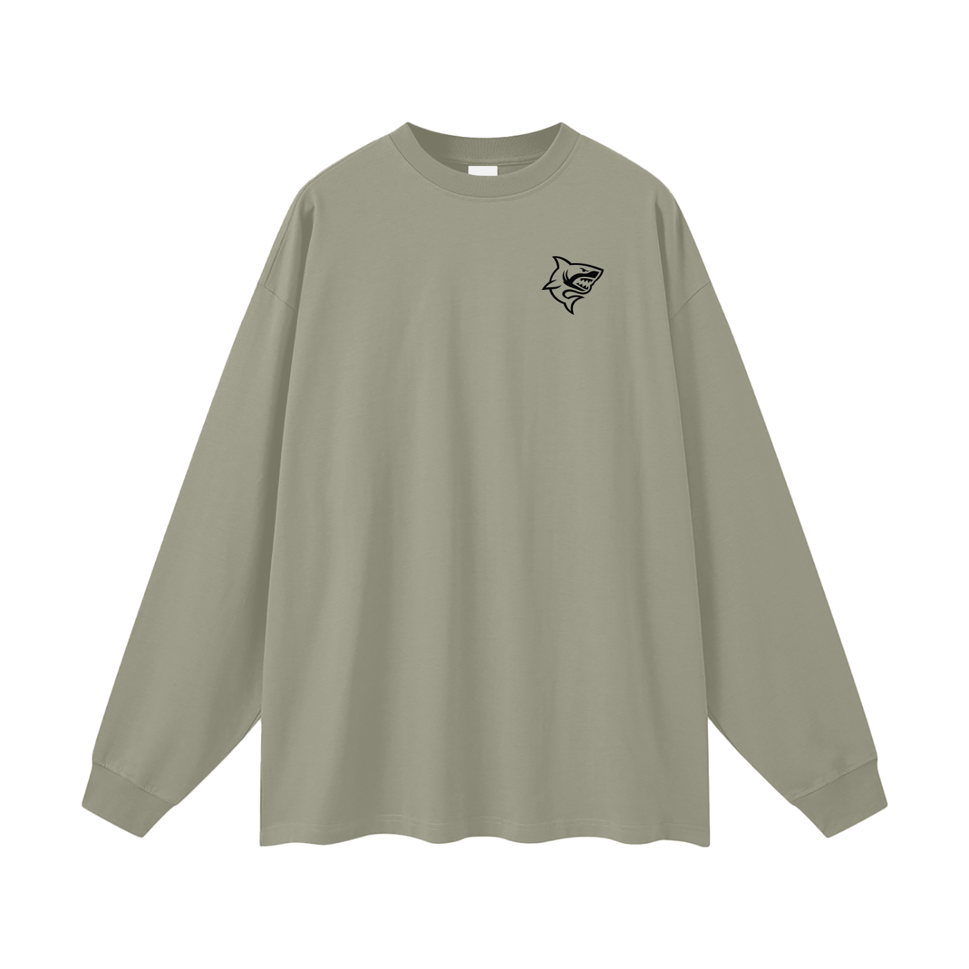 Oversized Unisex Long Sleeve T-Shirt - SHARKY